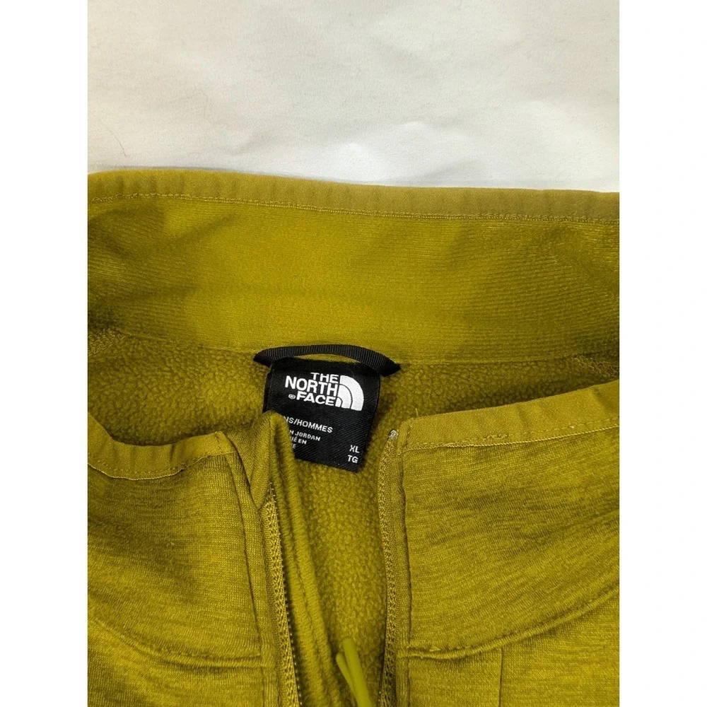 The North Face ‎ Canyonlands 1/2 Zip Up Fleece Pullover Jacket XL Shag Green